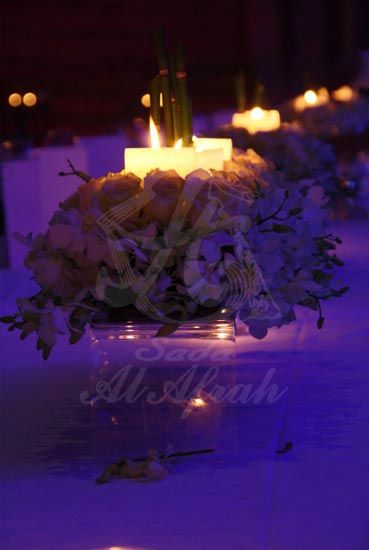 Event planning companies in Dubai offering lush floral garden decoration